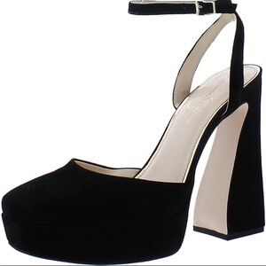 Elegant Black Platform Heels